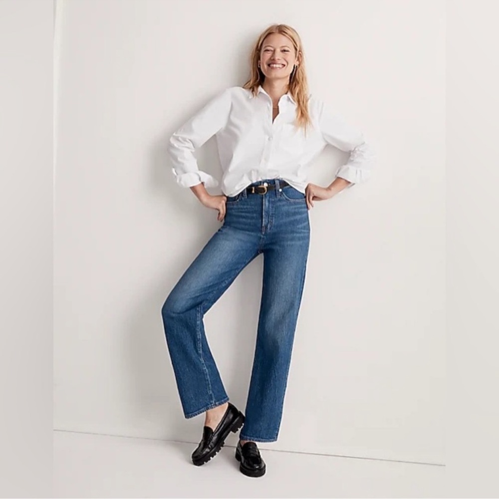 Madewell Perfect Vintage Wide Leg Jeans